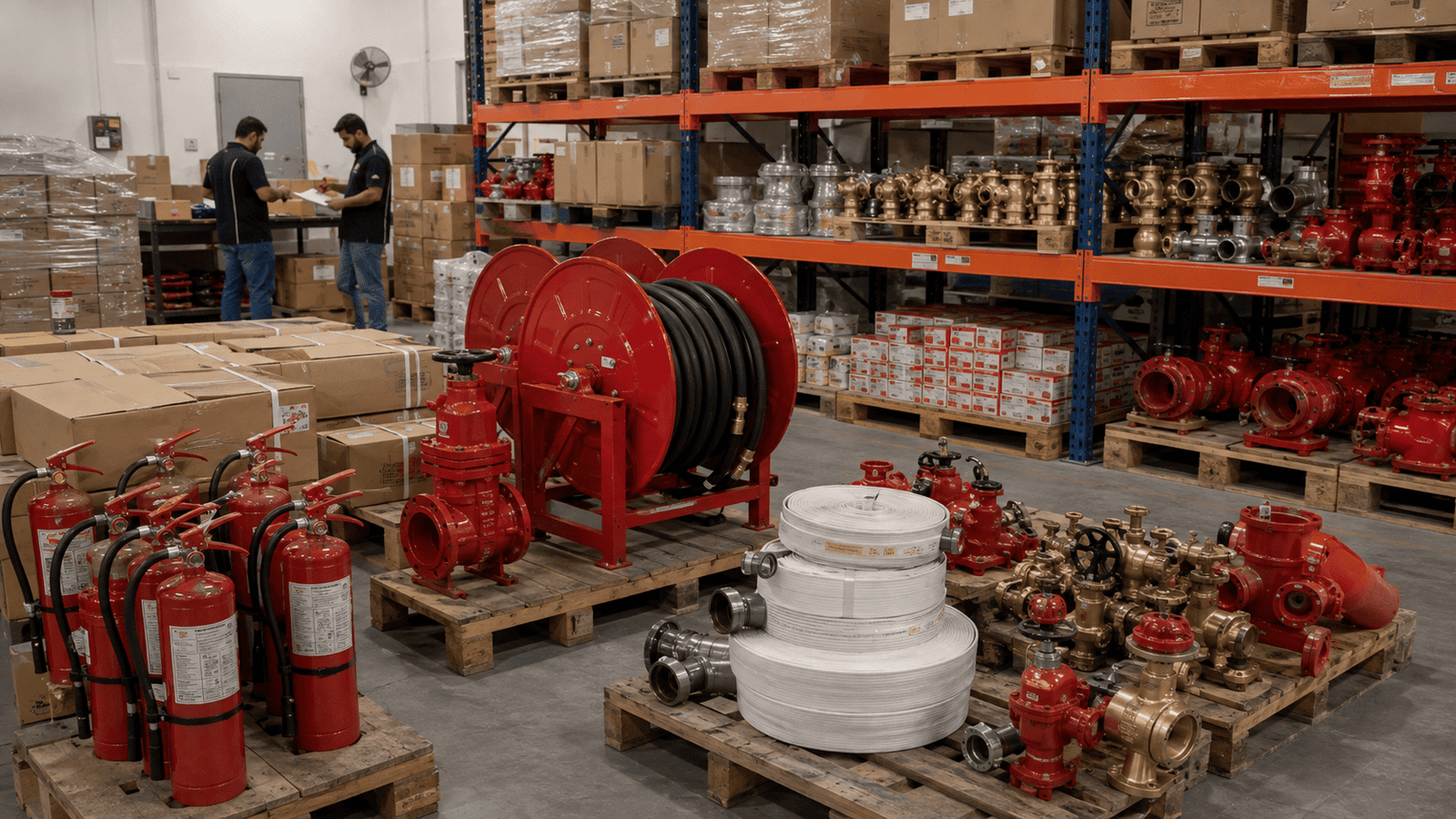Firefighting equipment supply