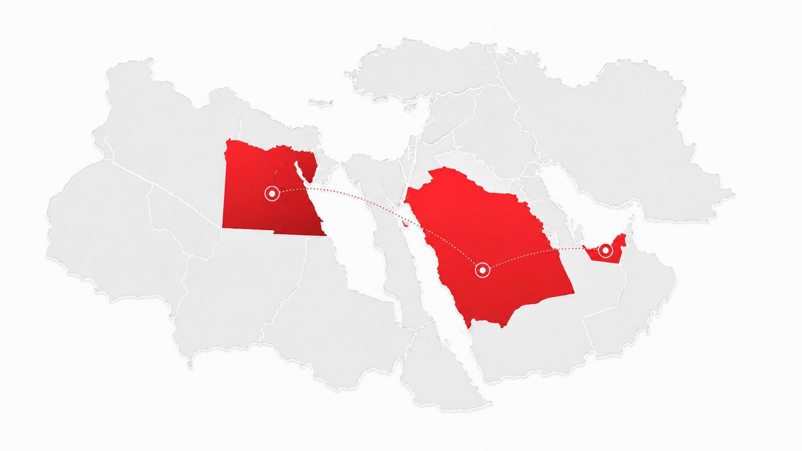 Falcon Fire in the UAE with regional distribution in Saudi Arabia and Egypt
